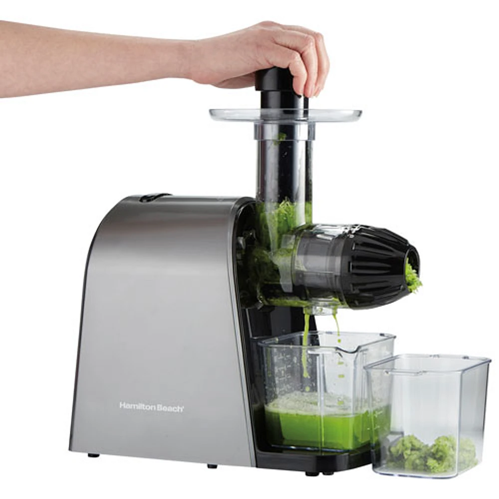 Hamilton Beach Slow Masticating Juicer - Black