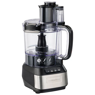 Robot culinaire Stack & Snap de Hamilton Beach - 12 tasses - Noir