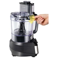 Robot culinaire Stack & Snap de Hamilton Beach - 12 tasses - Noir