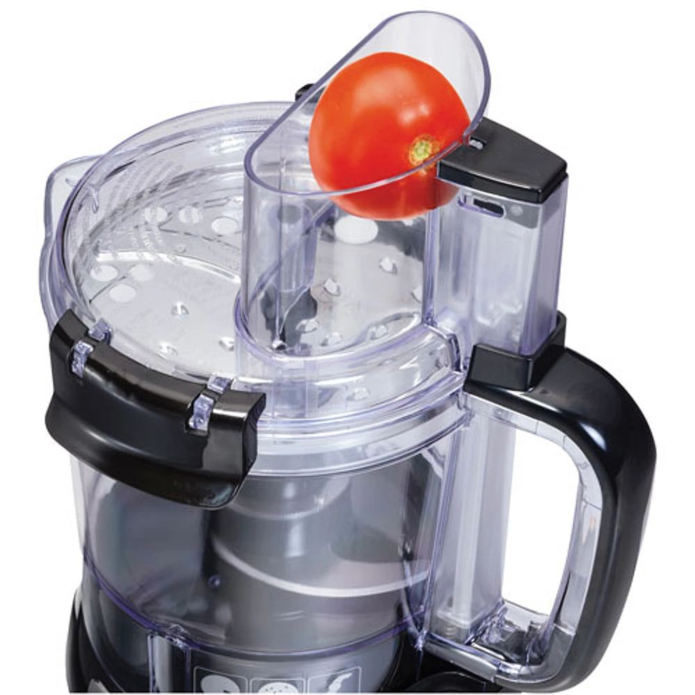 Robot culinaire Stack & Snap de Hamilton Beach - 12 tasses - Noir