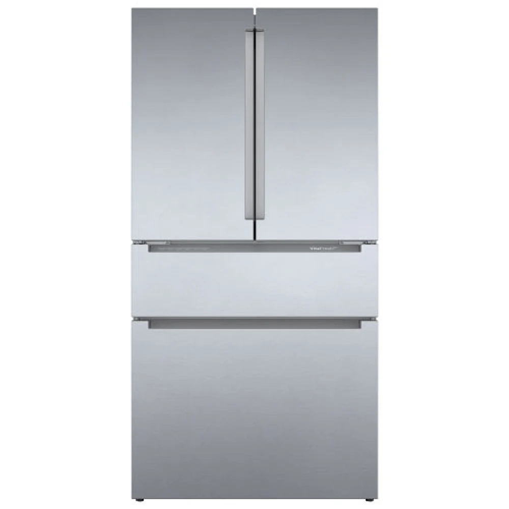 Réfrigérateur 2 portes profondeur comptoir 36 po de Bosch - (B36CL80ENS) - Inox - BO - Parfait état