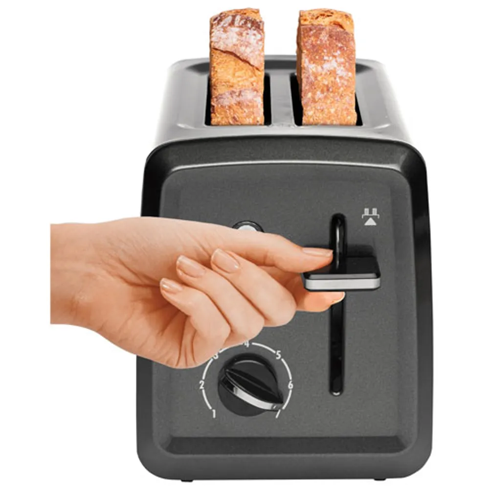 Hamilton Beach Toaster - 2-Slice - Metallic Slate