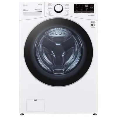 LG 5.2 Cu. Ft. Front Load Washer (WM3600HWA) - White - Open Box - Scratch & Dent