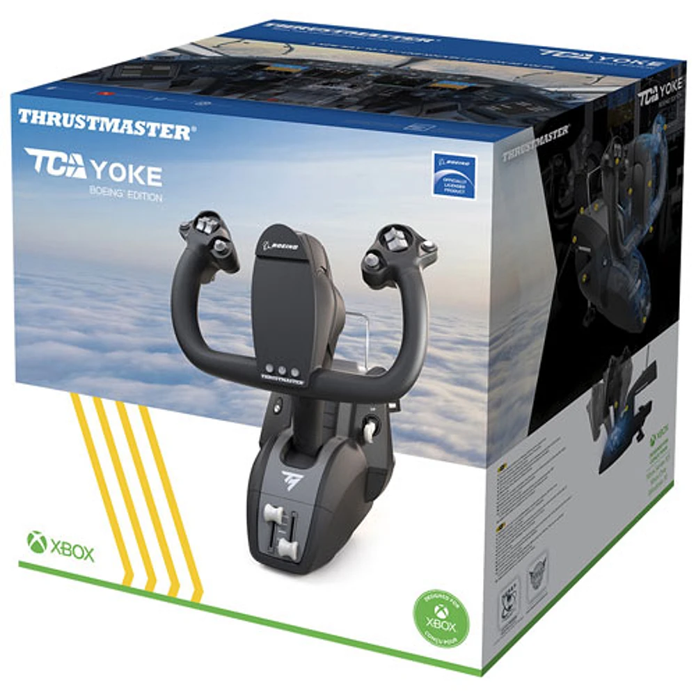 Manche à volant TCA édition Boeing de Thrustmaster pour Xbox One et Xbox Series X|S/PC