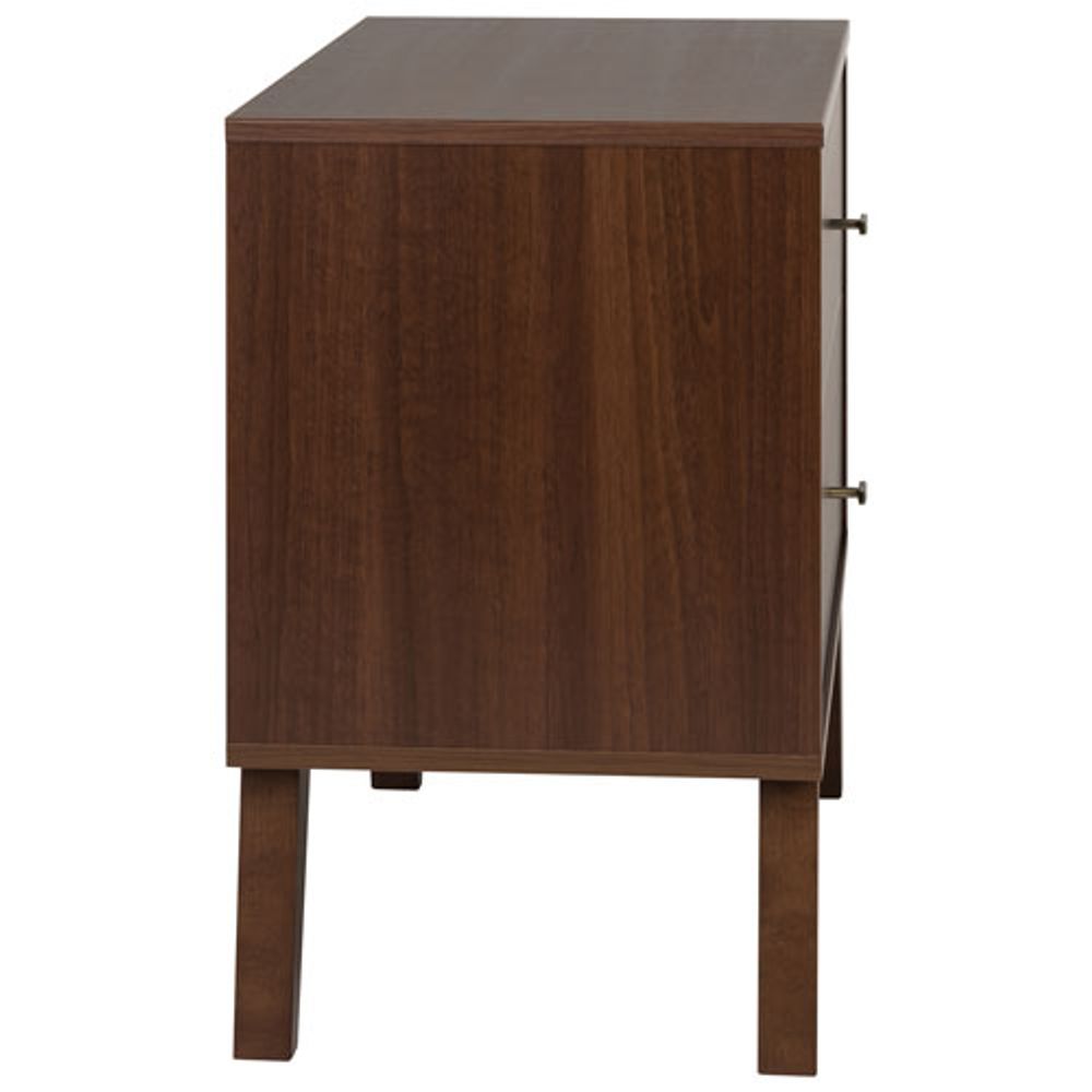 Milo Modern 2-Drawer Nightstand - Cherry