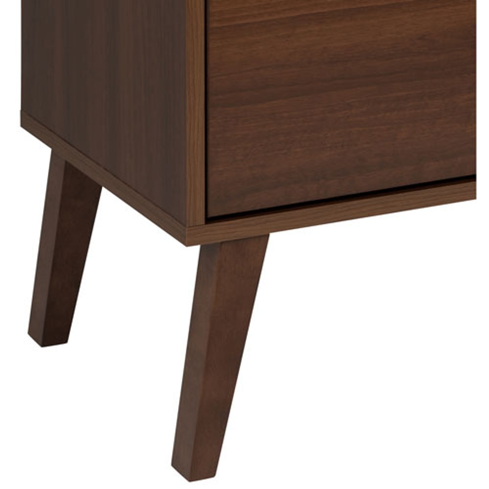 Milo Modern 2-Drawer Nightstand - Cherry