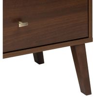 Milo Modern 2-Drawer Nightstand - Cherry