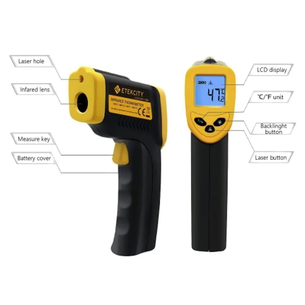 Etekcity Lasergrip 1080 Infrared Thermometer