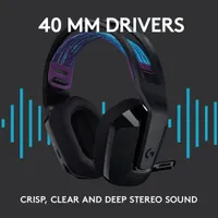 Logitech G535 LIGHTSPEED Wireless Gaming Headset - Black