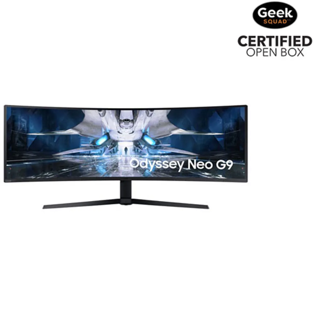 Open Box - Samsung Odyssey Neo G9 49" 1440p 240Hz 1ms GTG Curved LED G-Sync FreeSync Gaming Monitor