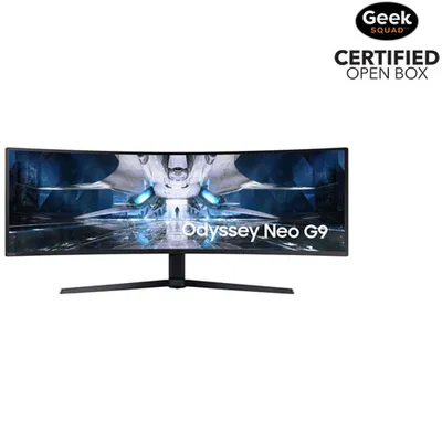 Open Box - Samsung Odyssey Neo G9 49" 1440p 240Hz 1ms GTG Curved LED G-Sync FreeSync Gaming Monitor