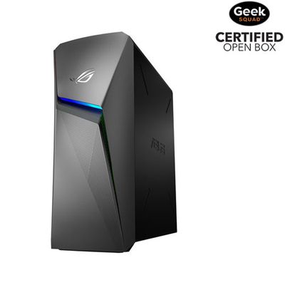 Open Box - ASUS ROG Strix G10DK Gaming PC - Grey (AMD Ryzen 5-5600X/512GB SSD/16GB RAM/RTX 3060)