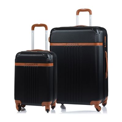 Champs Vintage Collection 2 Piece Hard Side Luggage