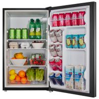 Insignia 4.4 Cu. Ft. Freestanding Bar Fridge (NS-CF44GD3-C) - Graphite Silver - Only at Best Buy