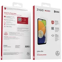 InvisibleShield by ZAGG Glass Elite Screen Protector for Galaxy A03s