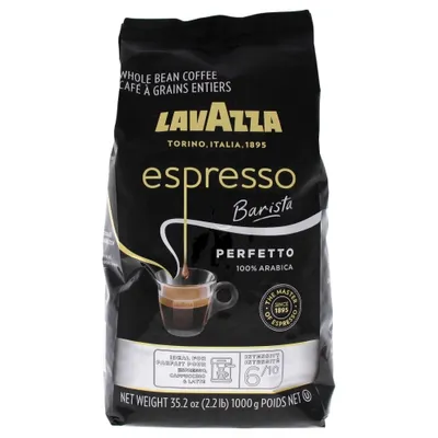 LEspresso Gran Aroma Roast Whole Bean Coffee by Lavazza for Unisex - 35.2 oz Coffee