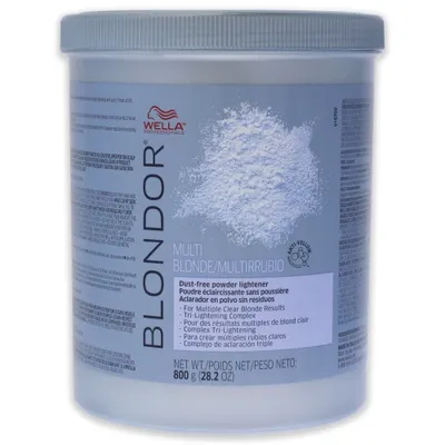 Blondor Multi Blonde Powder Lightener by Wella for Unisex - 28.2 oz Lightener
