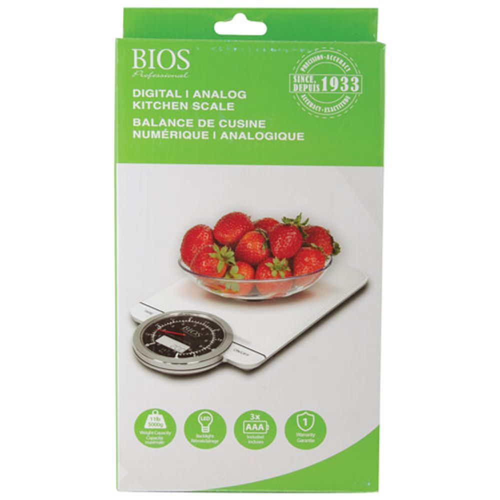 BIOS Living Portion Control Digital Kitchen Scale (599SC)