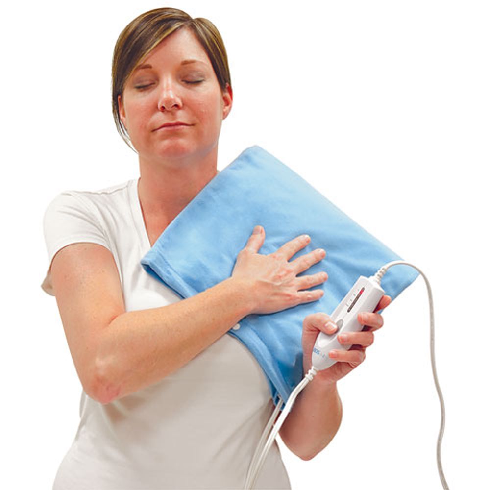 BIOS Living 12" x 15" Heating Pad with Moist Heat Technology