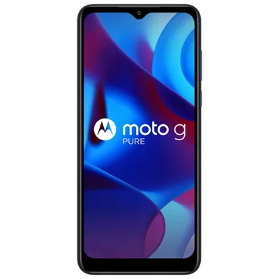 Chatr Motorola G Pure 32GB - Deep Indigo - Prepaid