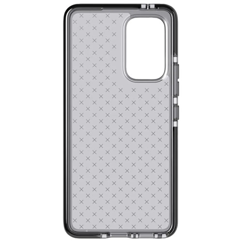 Tech21 Evo Check Fitted Soft Shell Case for Galaxy A53 - Smokey Black