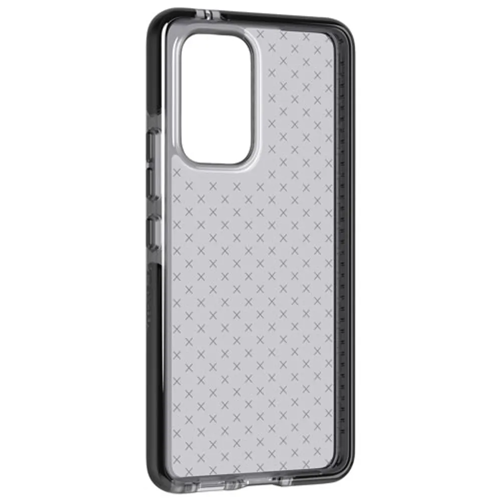 Tech21 Evo Check Fitted Soft Shell Case for Galaxy A53 - Smokey Black
