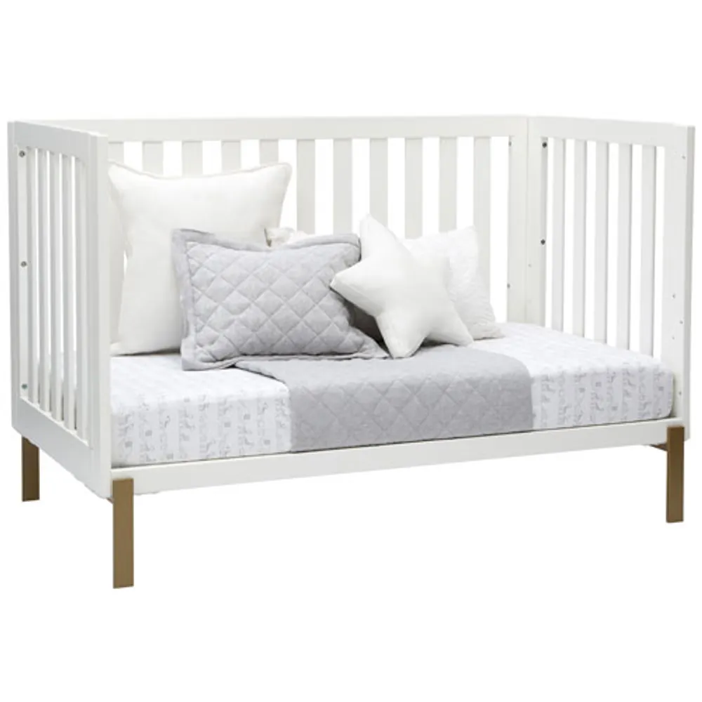 Lit de bébé convertible 4-en-1 Hendrix de Delta Children - Blanc