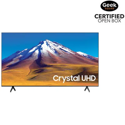 Open Box - Samsung 70" 4K UHD HDR LED Tizen OS Smart TV (UN70TU6985FXZC) - 2020