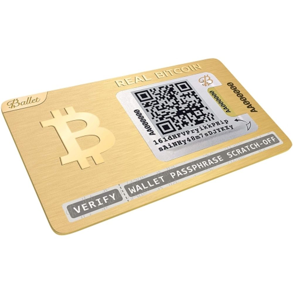 physical bitcoin wallet