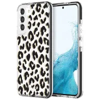 kate spade new york Fitted Hard Shell Case for Galaxy S22+ (Plus) - Leopard Black