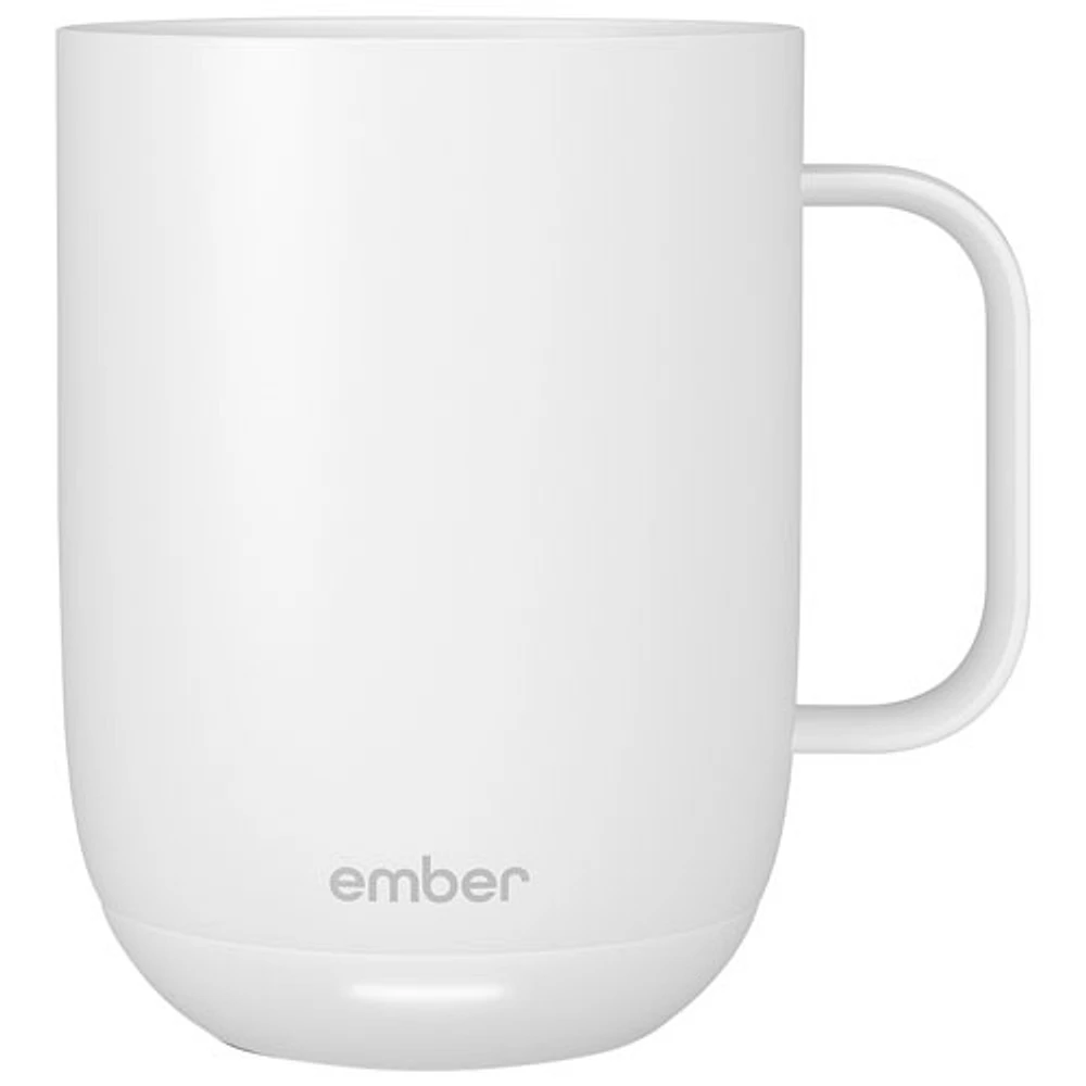 Tasse intelligente à régulation thermique de 414 ml (14 oz) Mug 2 d'Ember - Blanc