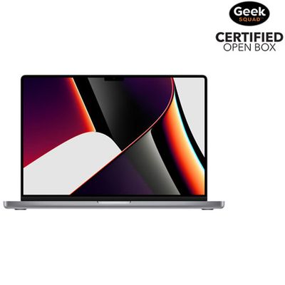 Open Box - Apple MacBook Pro 16" (2021) - Space Grey (Apple M1 Pro Chip / 512GB SSD / 16GB RAM) - English