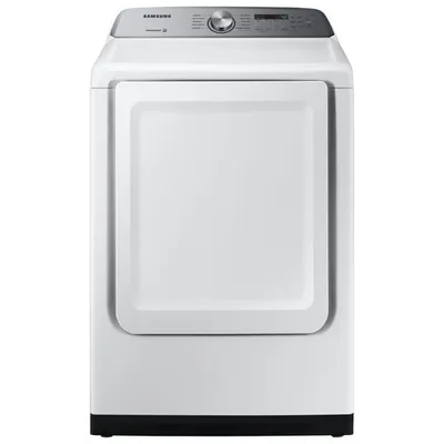 Samsung 7.4 Cu. Ft. Electric Dryer (DVE50T5205W) - White - Open Box