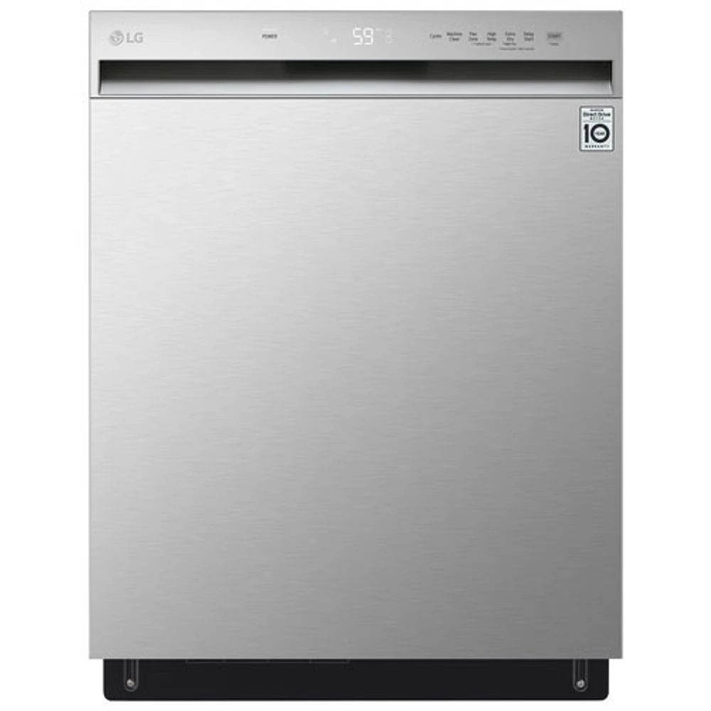 LG 24" 50dB Built-In Dishwasher (LDFN3432T) - Stainless Steel - Open Box - Scratch & Dent