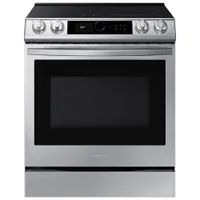 Samsung 30" 6.3 Cu. Ft. Slide-In Induction Range (NE63T8911SS) - Stainless - Open Box - Scratch & Dent