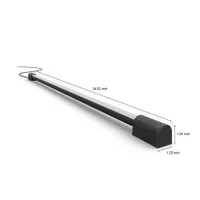 Tube lumineux DEL variable Hue Play de Philips - Compact - Noir