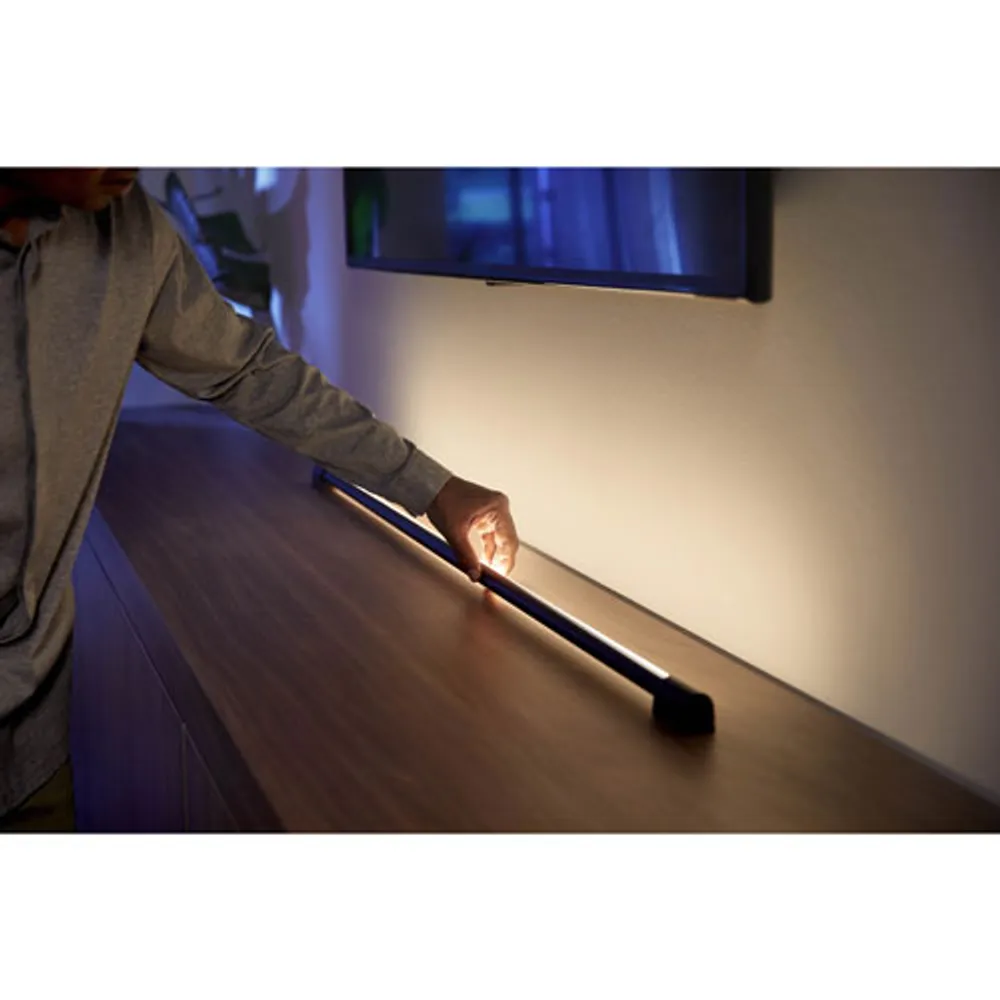 Tube lumineux DEL variable Hue Play de Philips - Compact - Noir