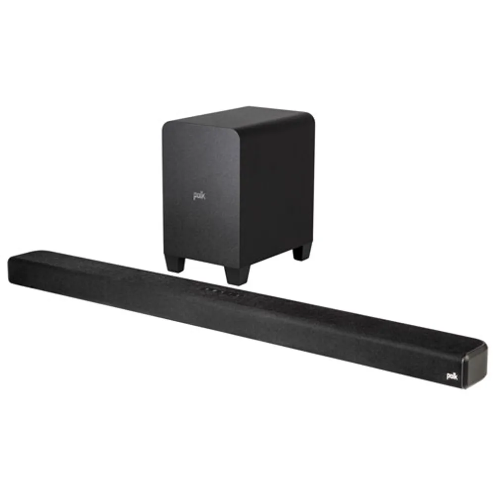 Polk Audio Signa S4 3.1.2 Channel Dolby Atmos Sound Bar with Wireless Subwoofer