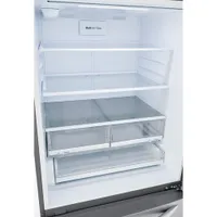 LG 33" 25.5 Cu. Ft. Bottom Freezer Refrigerator with LED Lighting (LRDCS2603S) - Stainless Steel