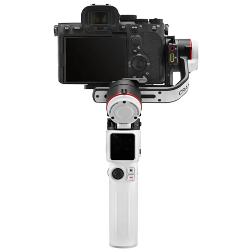 Zhiyun Crane M3 DSLR Camera Gimbal Stabilizer - White