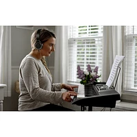 Clavier électrique de 61 touches CODA d'Alesis avec support, banc, écouteurs et pédale forte - Noir - Exclusivité de Best Buy