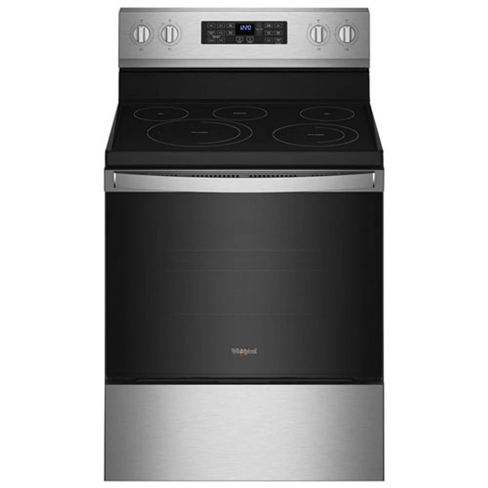 Whirlpool 30" 5.3 Cu. Ft. Electric Air Fry Range (YWFE550S0LZ) - Stainless - Open Box - Perfect Condition