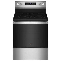 Whirlpool 30" 5.3 Cu. Ft. Electric Air Fry Range (YWFE550S0LZ) - Stainless - Open Box - Perfect Condition