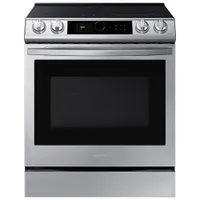 Samsung 30" 6.3 Cu. Ft. Slide-In Induction Range (NE63T8911SS) -Stainless -Open Box -Perfect Condition