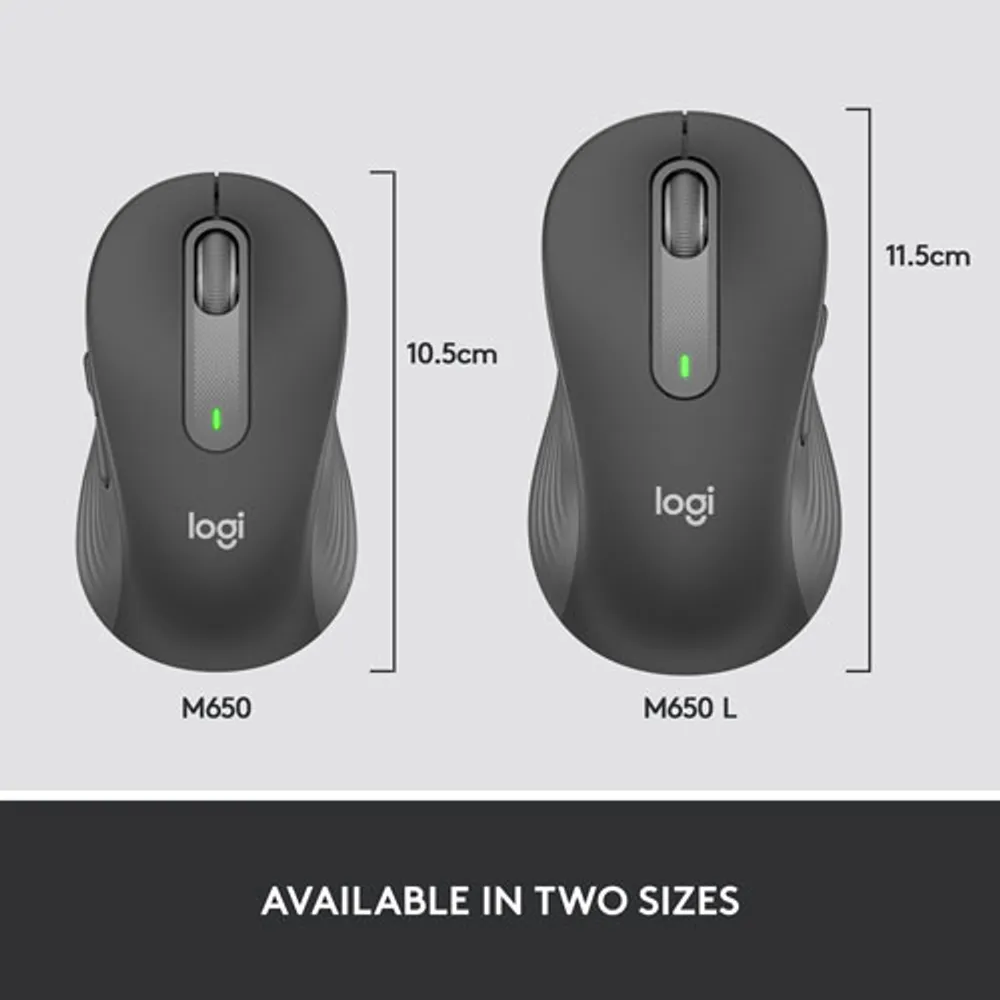 Logitech Signature M650 Wireless Optical Mouse