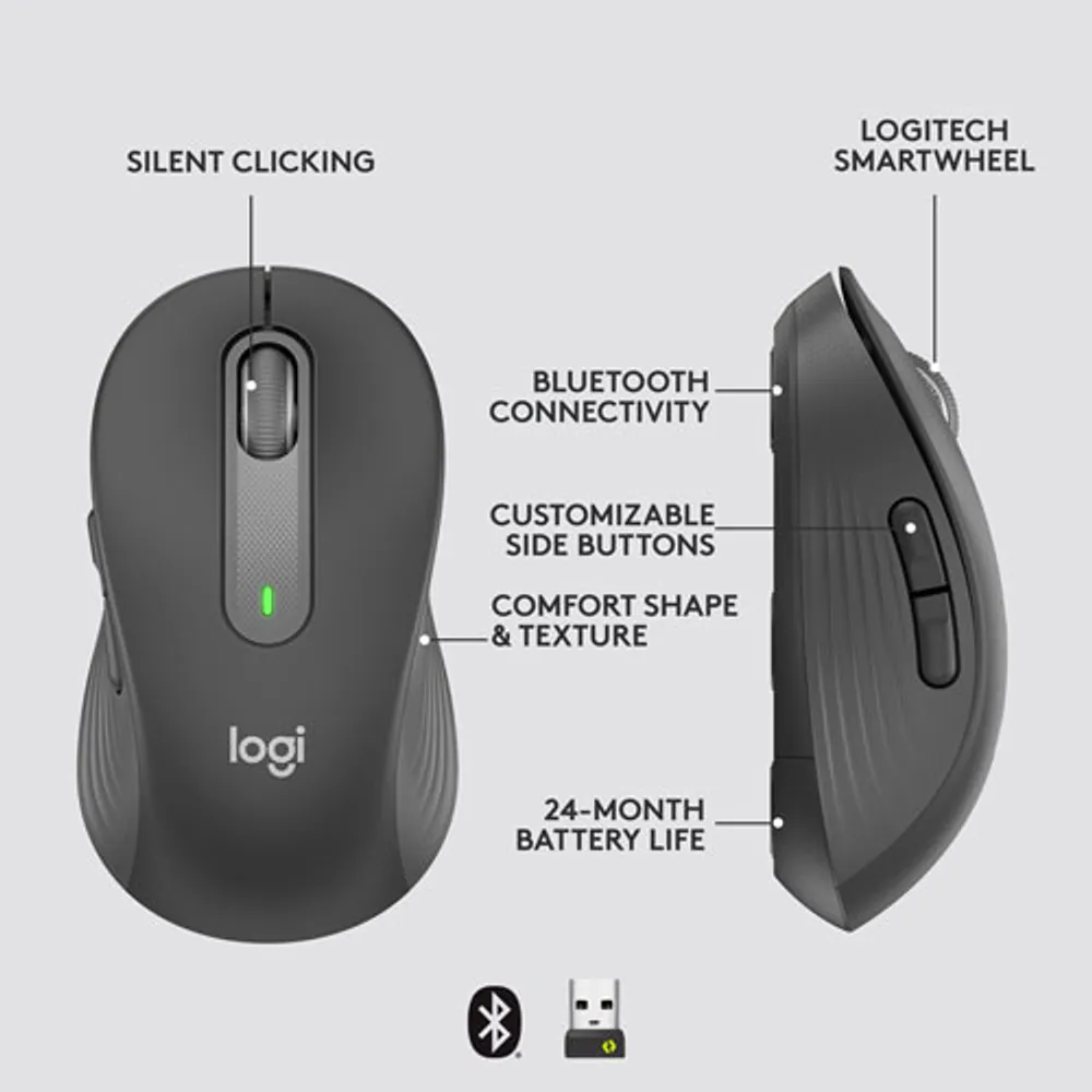 Logitech Signature M650 Wireless Optical Mouse