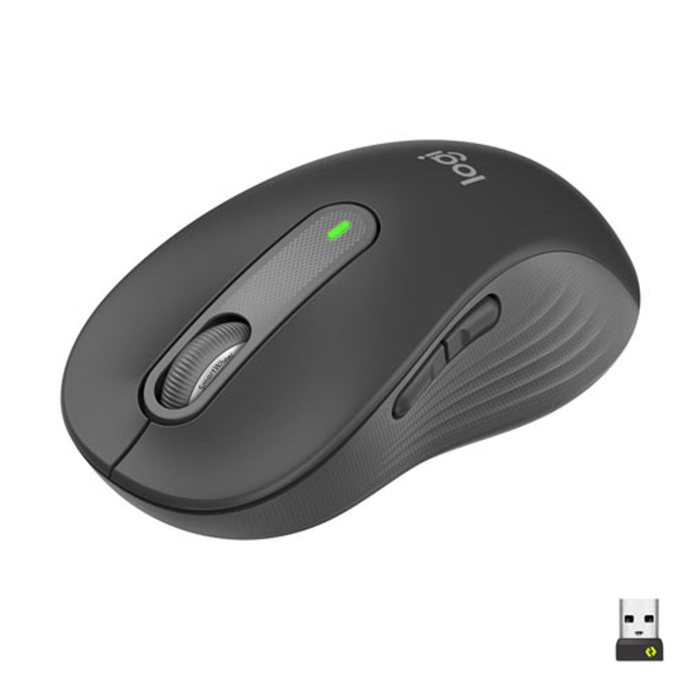 Logitech Signature M650 L (Large) Wireless Optical Mouse - Graphite