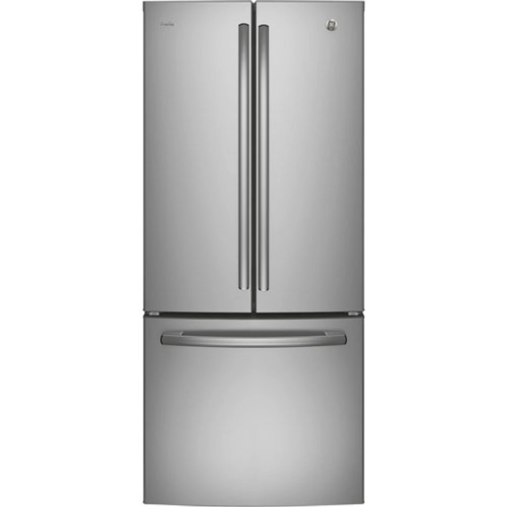 GE 30" 21 Cu. Ft. French Door Refrigerator with Water Dispenser (PNE21NYRKFS) - Stainless Steel