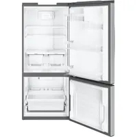 GE 30" 21 Cu. Ft. Bottom Freezer Refrigerator (GBE21AYRKFS) - Stainless Steel