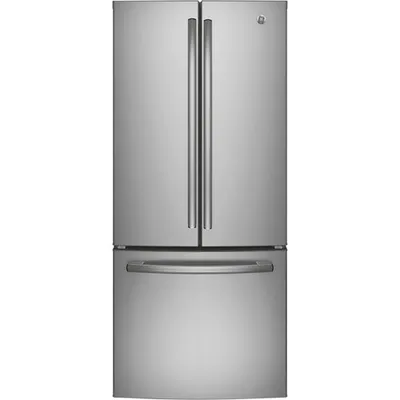 GE 30" 21 Cu. Ft. French Door Refrigerator (GNE21DYRKFS) - Stainless Steel